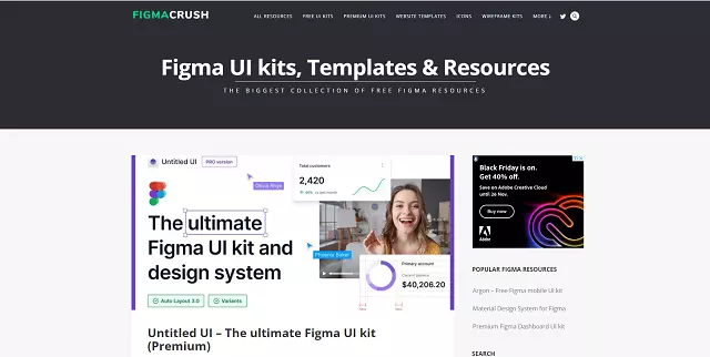 FigmaCrush UI/UX Inspiration
