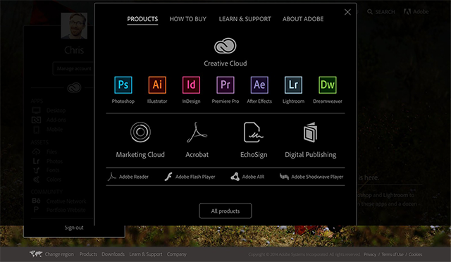 adobe creative cloud